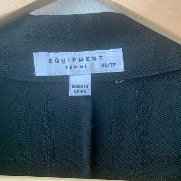 Black Equipment Anitone Dress - Picture 8 of 10